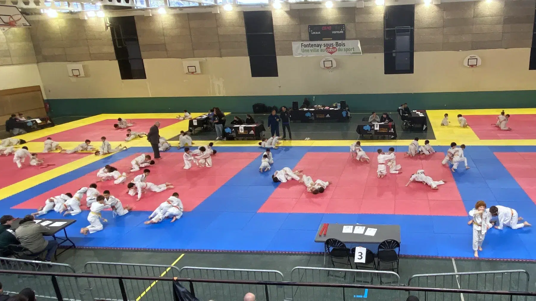 Tournoi des Petits Tigres Judo à Fontenay-sous-Bois 31 mars 2024