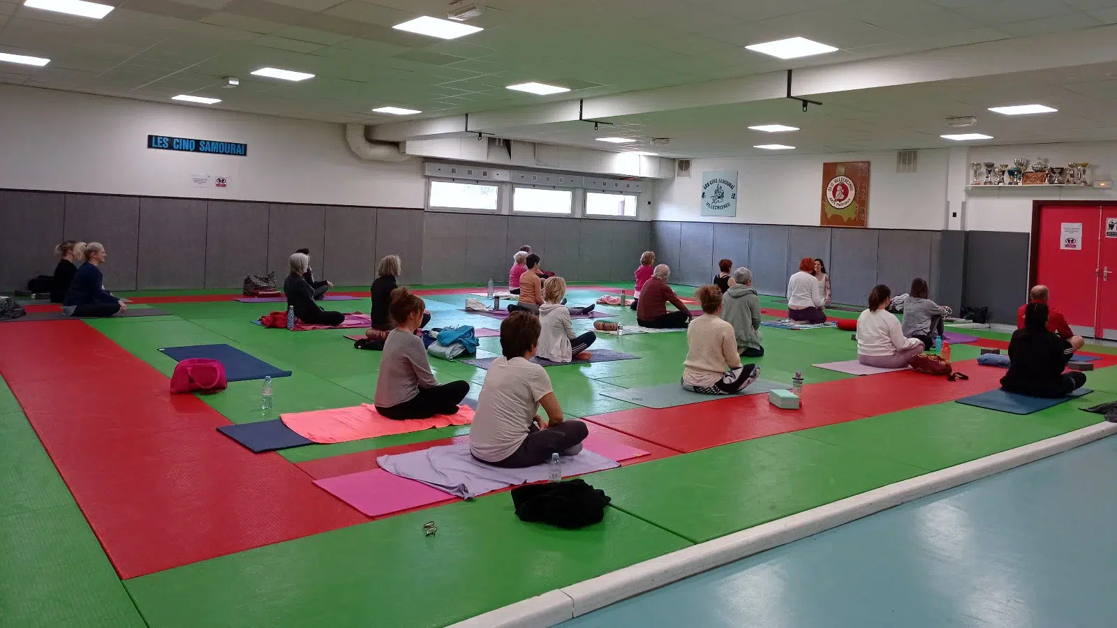 Stage de Hatha Yoga aux Cinq Samouraï Villecresnes (94 Val-de-Marne) organisé par Isabelle.