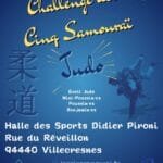 Affiche Challenge Annuel des Cinq Samouraï 17 mai 2026