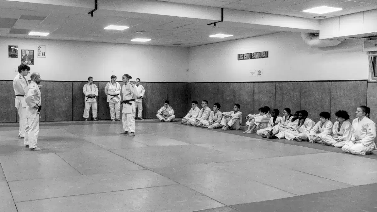 Chloé Salin, nouvelle ceinture noire du Judo Club Les Cinq Samouraï à Villecresnes 94