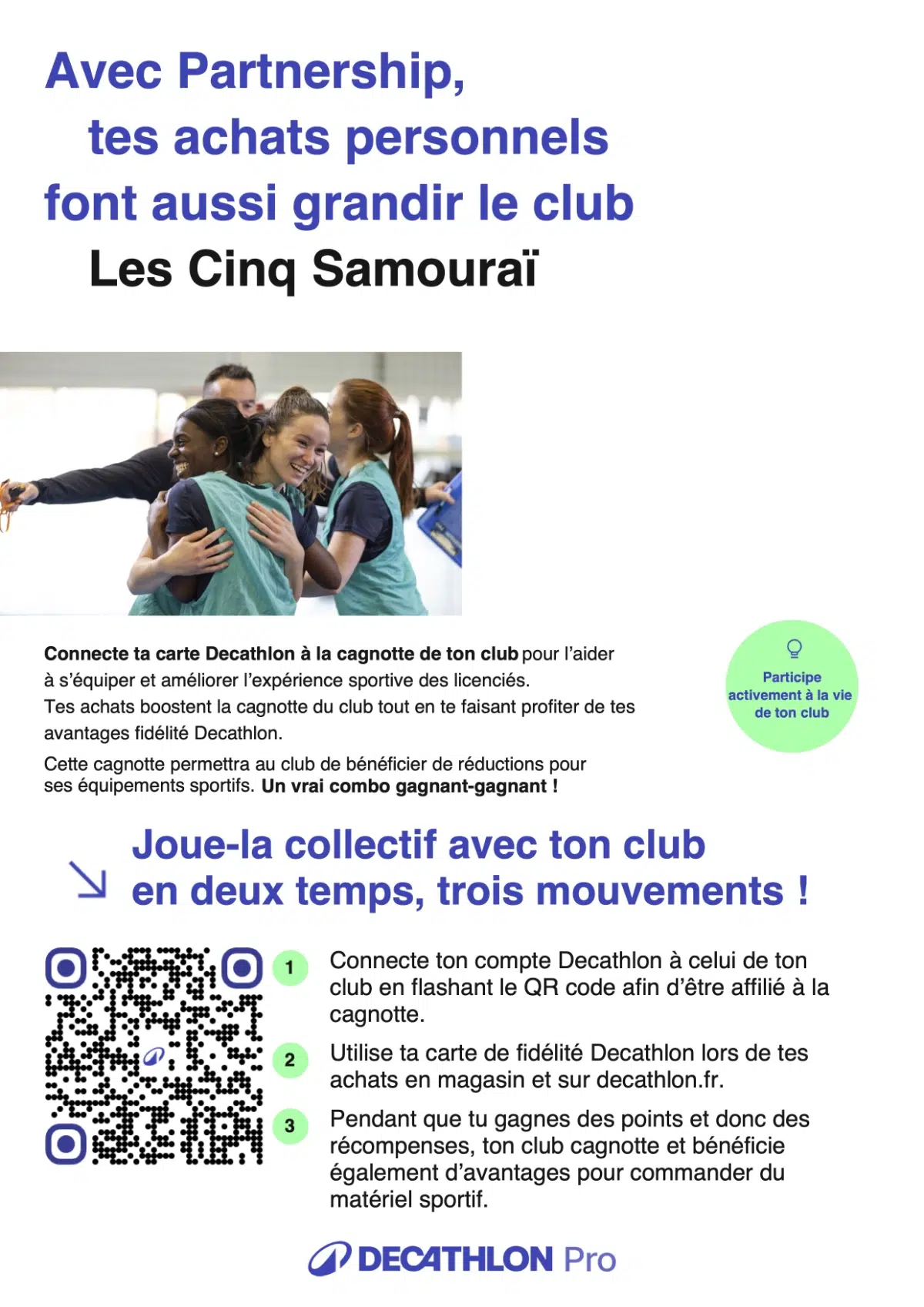Partenariat Décathlon mai 2026