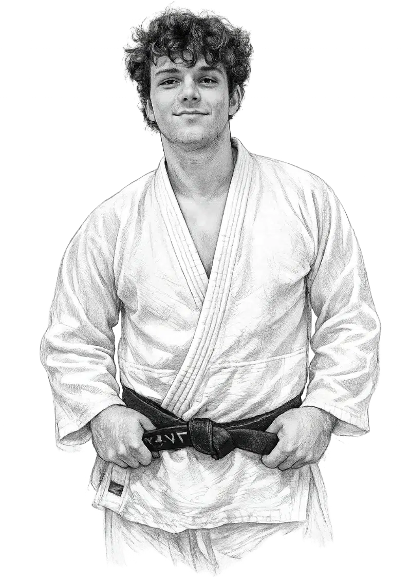 Clément Vexiau, professeur de Judo aux Cinq Samouraï de Villecresnes